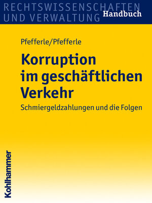 cover image of Korruption im geschäftlichen Verkehr